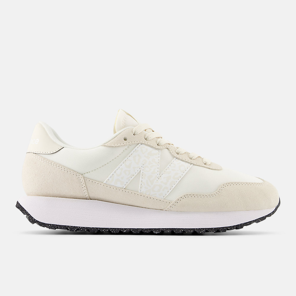 New Balance 237 Shoes Sea Salt with Linen and White